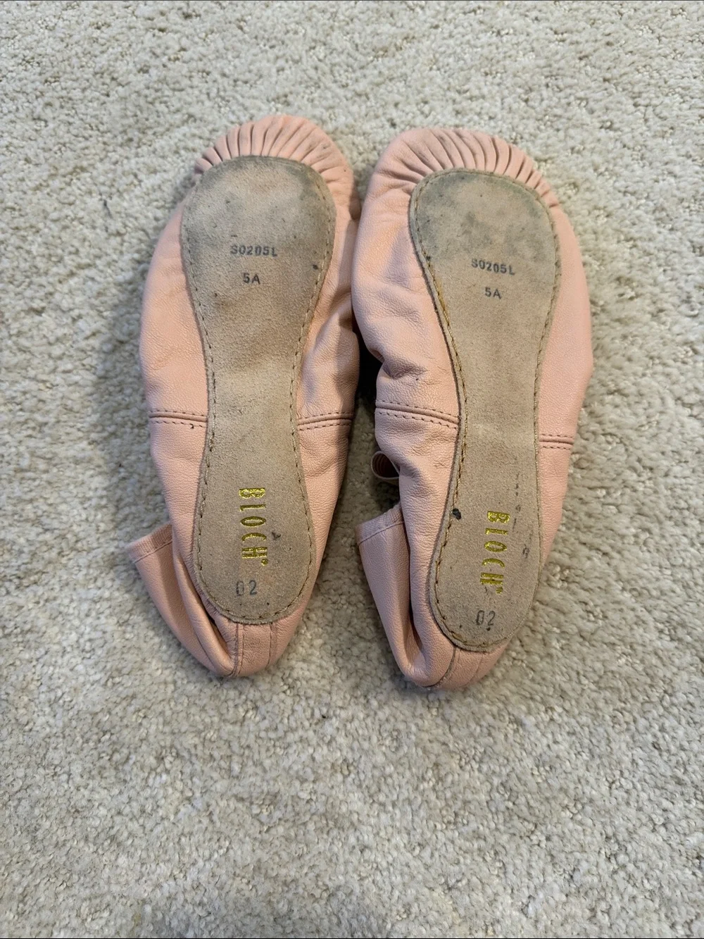 Bloch Kids Ballet Slippers - Light Pink